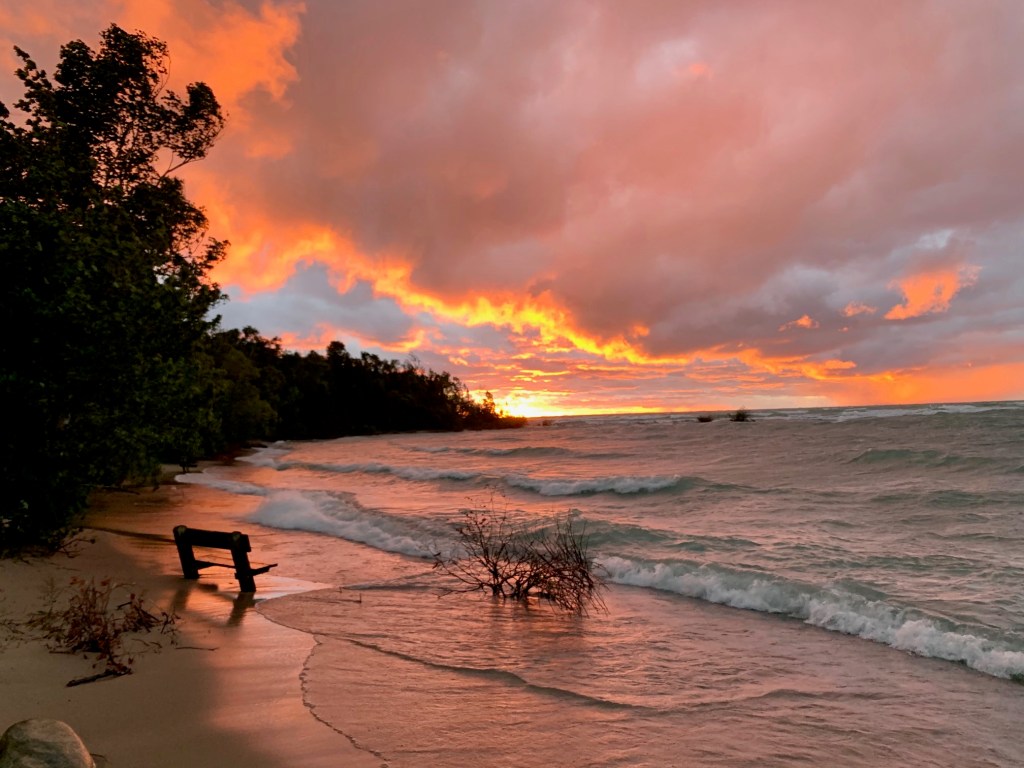 sunset-lake-leelanau-state-park