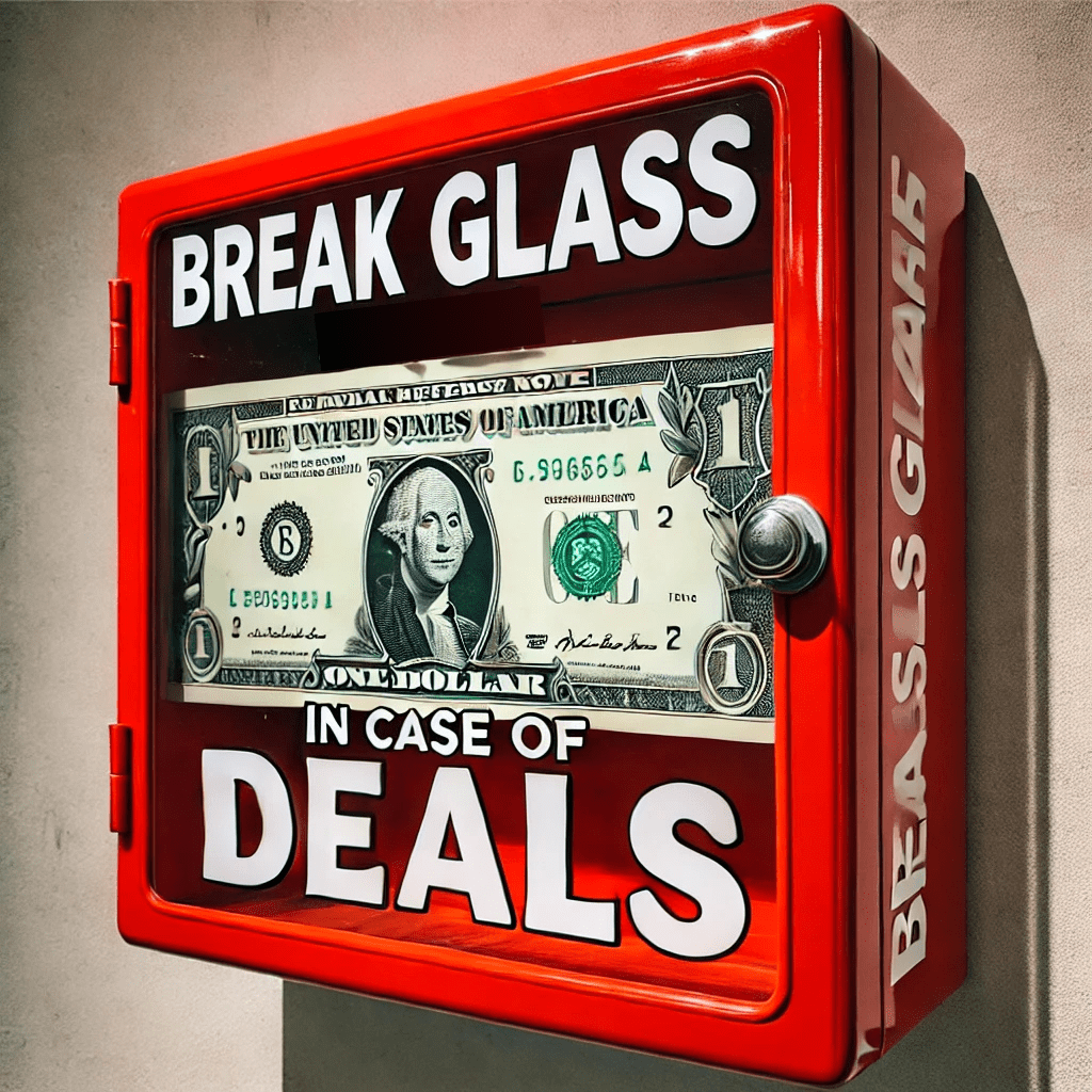 Break Glass in case of&nbsp;DEALS